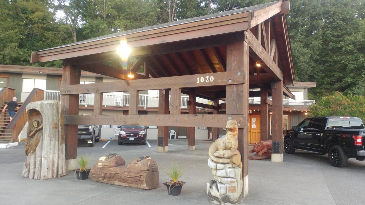 Big Rock Motel Campbell River Buitenkant foto