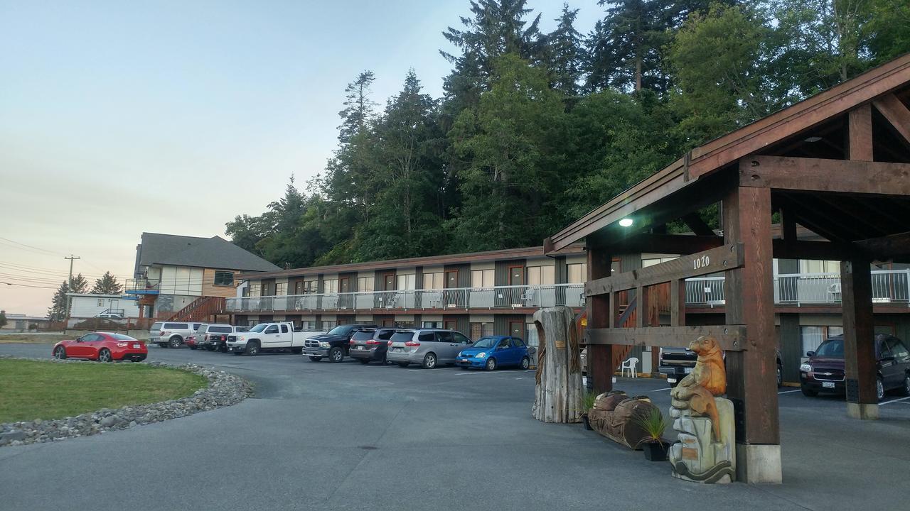 Big Rock Motel Campbell River Buitenkant foto
